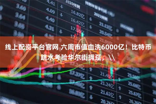 线上配资平台官网 六周市值血洗6000亿！比特币跳水考验华尔街拥趸，\