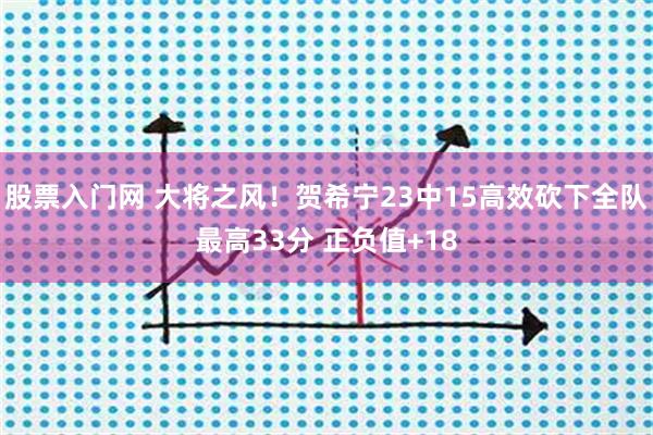 股票入门网 大将之风！贺希宁23中15高效砍下全队最高33分 正负值+18